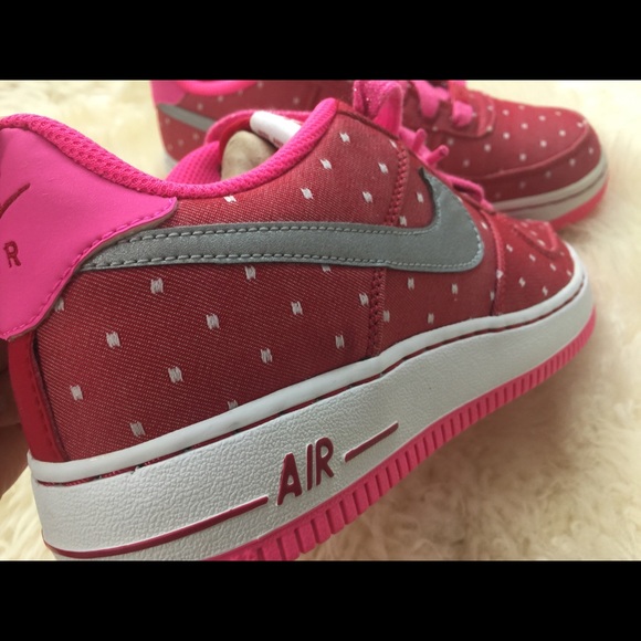 NIKE AIR FORCE 1 GS 314219 603 sneaker oritq - Picture 3 of 10